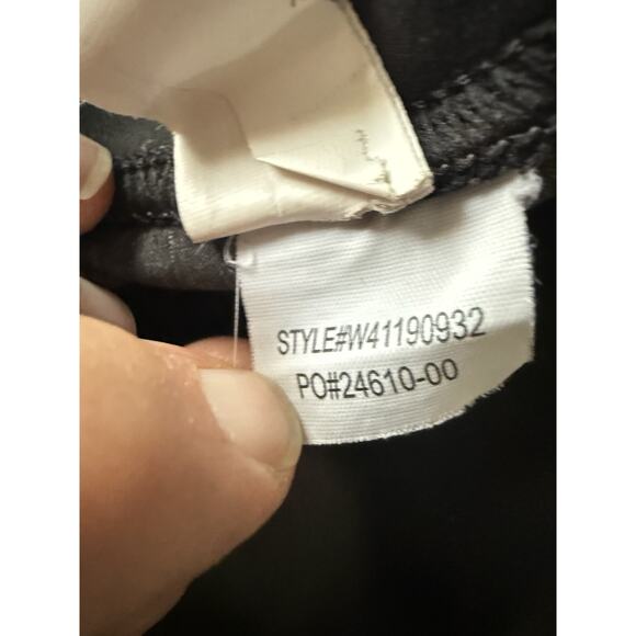 Prana Maternity Cropped Pants Women’s Medium Gray Stretch Hiking Travel Comfort - Picture 6 of 8